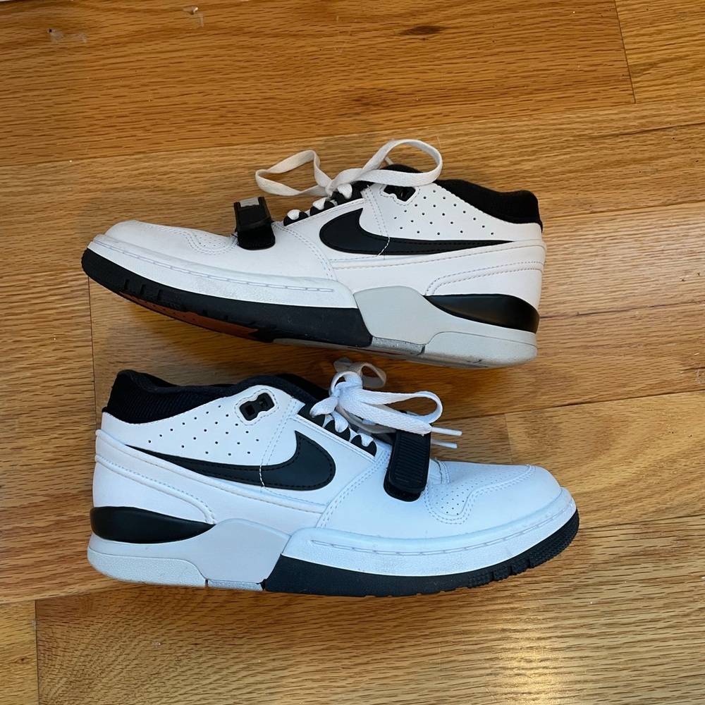 NIKE X BILLIE EILISH ALPHA FORCE WHITE AND BLACK